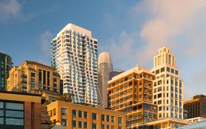 Preview wallpaper buildings, architecture, windows, facade, city