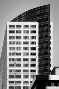 Preview wallpaper buildings, architecture, windows, facade, black and white