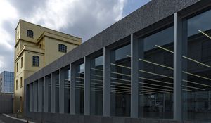 Preview wallpaper buildings, architecture, windows, asphalt