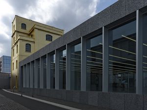 Preview wallpaper buildings, architecture, windows, asphalt