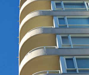 Preview wallpaper buildings, balconies, windows, facade, architecture