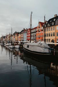 Preview wallpaper buildings, boats, canal, water, city