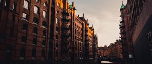 Preview wallpaper buildings, canal, water, bridge