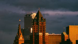 Preview wallpaper buildings, chapel, city