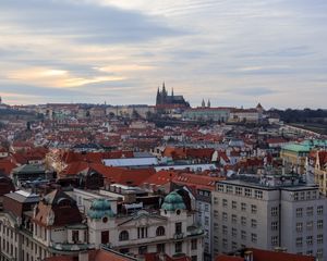 Preview wallpaper buildings, city, architecture, roofs