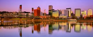 Preview wallpaper buildings, city, architecture, water, reflection