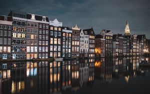 Preview wallpaper buildings, city, canal, water, architecture