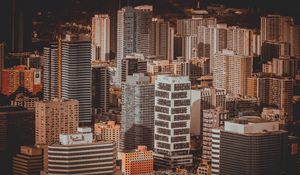 Preview wallpaper buildings, city, facades