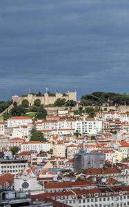 Preview wallpaper buildings, city, fortress, roofs