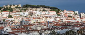 Preview wallpaper buildings, city, fortress, roofs