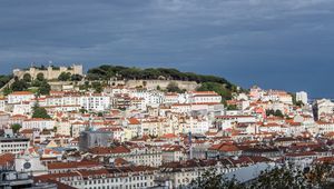 Preview wallpaper buildings, city, fortress, roofs