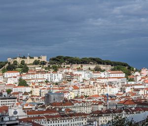 Preview wallpaper buildings, city, fortress, roofs