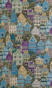 Preview wallpaper buildings, city, pattern