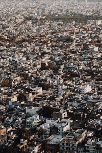 Preview wallpaper buildings, city, roofs, aerial view