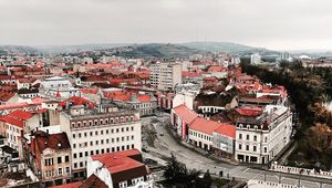 Preview wallpaper buildings, city, roofs, architecture