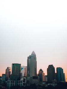 Preview wallpaper buildings, city, sky