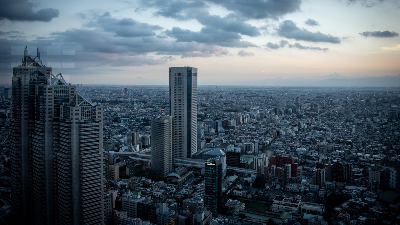 Wallpaper buildings, city, skyscrapers, architecture, tokyo, japan