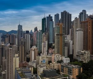 Preview wallpaper buildings, city, skyscrapers, hong kong, china