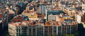 Preview wallpaper buildings, city, top view