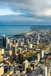 Preview wallpaper buildings, coast, sea, city, chicago, usa