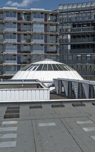 Preview wallpaper buildings, dome, balconies, roof