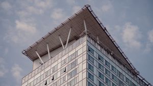 Preview wallpaper buildings, edges, roof, facade, windows