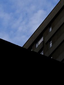 Preview wallpaper buildings, edges, shadow, windows
