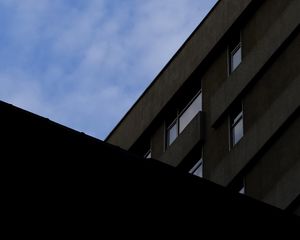 Preview wallpaper buildings, edges, shadow, windows