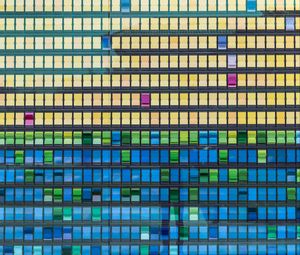 Preview wallpaper buildings, facade, windows