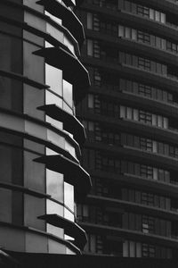 Preview wallpaper buildings, facades, architecture, black and white