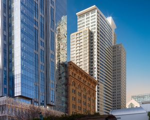 Preview wallpaper buildings, facades, architecture, windows, mirror