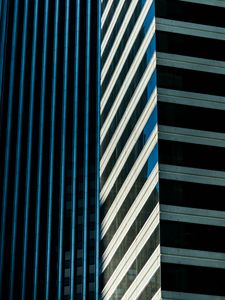 Preview wallpaper buildings, facades, glass, stripes, edges