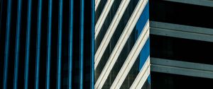 Preview wallpaper buildings, facades, glass, stripes, edges