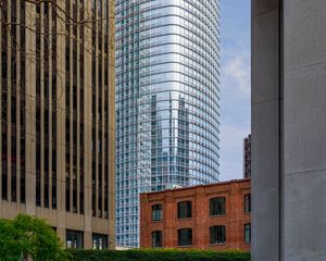 Preview wallpaper buildings, facades, mirror, architecture, windows