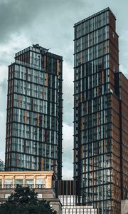 Preview wallpaper buildings, glass, architecture, construction