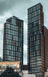 Preview wallpaper buildings, glass, architecture, construction