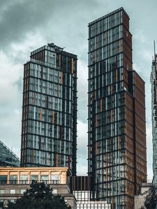 Preview wallpaper buildings, glass, architecture, construction
