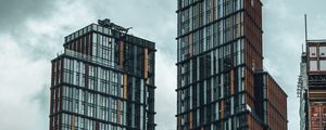 Preview wallpaper buildings, glass, architecture, construction