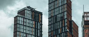 Preview wallpaper buildings, glass, architecture, construction