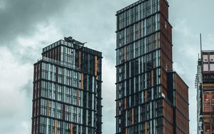 Preview wallpaper buildings, glass, architecture, construction