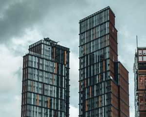 Preview wallpaper buildings, glass, architecture, construction