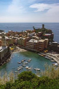 Preview wallpaper buildings, houses, bay, boats, sea