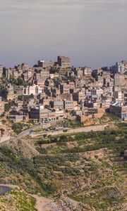Preview wallpaper buildings, houses, city, yemen