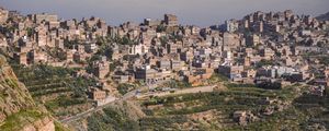 Preview wallpaper buildings, houses, city, yemen