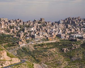 Preview wallpaper buildings, houses, city, yemen