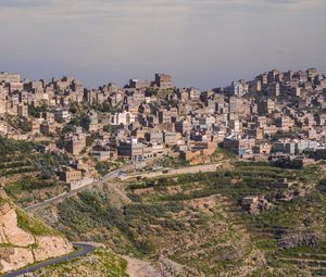 Preview wallpaper buildings, houses, city, yemen