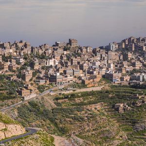 Preview wallpaper buildings, houses, city, yemen
