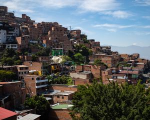 Preview wallpaper buildings, houses, city, trees