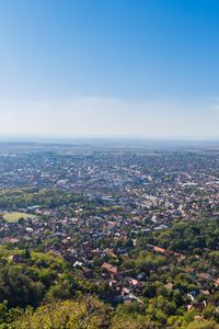 Preview wallpaper buildings, houses, roofs, trees, aerial view