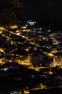 Preview wallpaper buildings, houses, streets, city, night